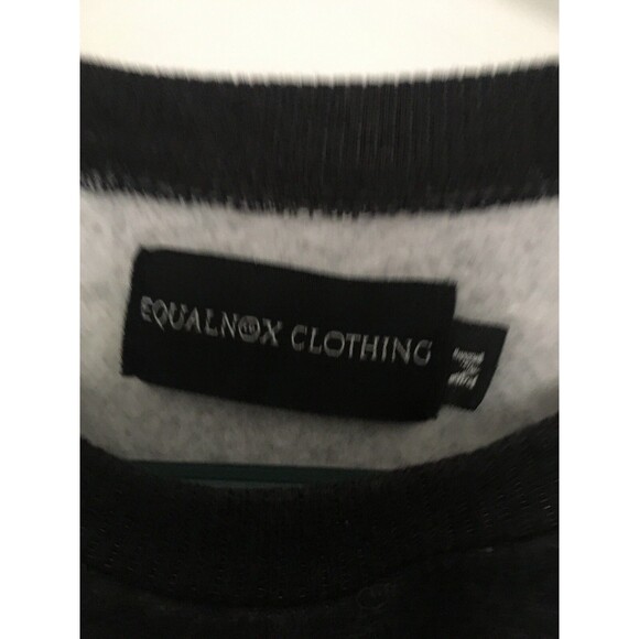 EQUALNOX CLOTHING CO. Men's Pride Pullover Sweatshirt Jacket Size M Black - Picture 5 of 9